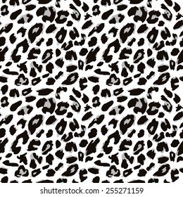 Leopard Skin Pattern Stock Vector (Royalty Free) 255271159 | Shutterstock