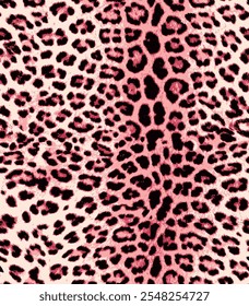 Leopard skin pattern, animal skin flawless design