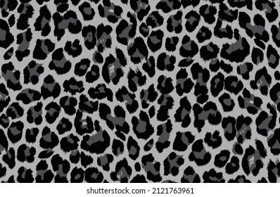 Leopard skin pattern, animal fur print design