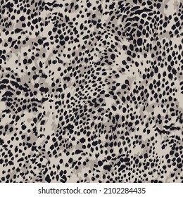 Leopard skin pattern animal leather texture seamless work