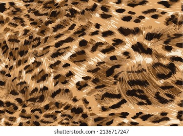 Leopard skin pattern, animal leather fur seamless design