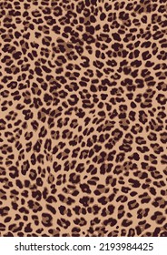 Leopard skin pattern, animal leather seamless design