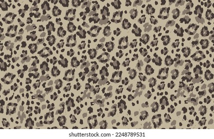 Leopard skin pattern, animal leather seamless design