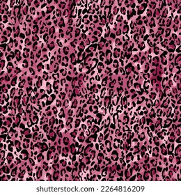 Leopard skin pattern, animal leather seamless design