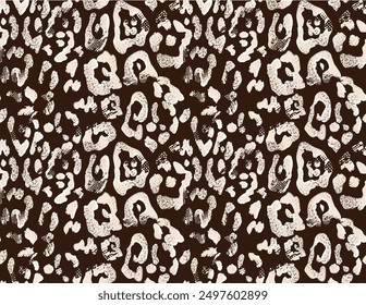 Leopard skin pattern, animal leather design vector animal skin pattern. leopard spots pattern. Black and white wildlife background. For fabric, textile, wrapping, cover