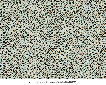 Leopard skin pattern, animal leather seamless design