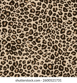 Leopard skin pattern , animal leather seamless design