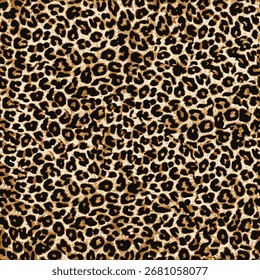 Leopard skin pattern, animal leather seamless work