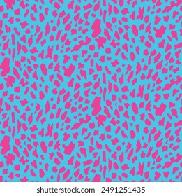 Leopard skin pattern, animal leathern seamless design. colorful leopard
