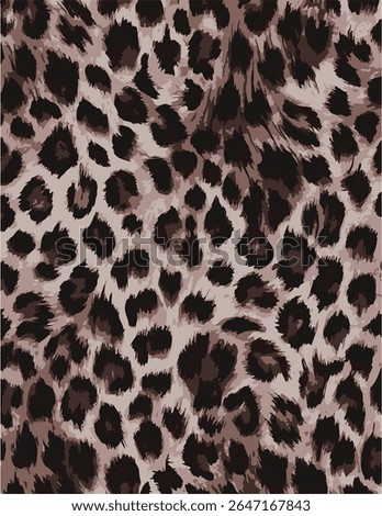 Leopard skin pattern, animal leathern seamless design