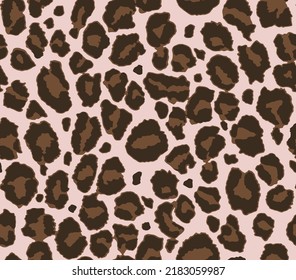 Leopardenmuster, Tiermuster nahtloses Design