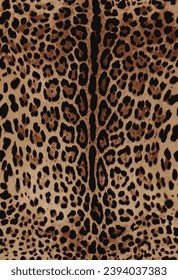 Leopard skin pattern design, animal leathern seamless work