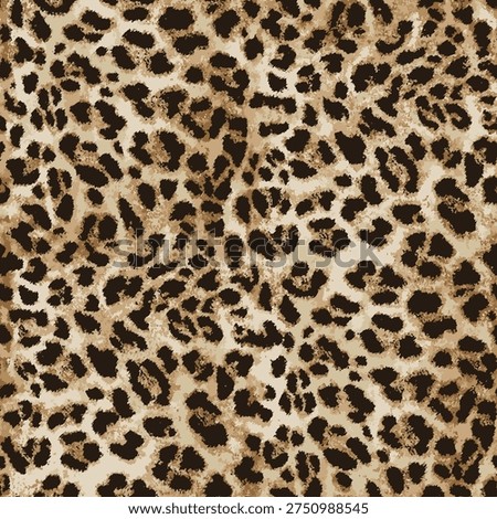 Leopard skin pattern design, animal leather seamless work Foto d'archivio © 