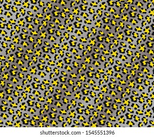 Leopard skin pattern design. leopard spots print vector illustration background. Wildlife fur skin design illustration for print, web, home decor, fashion, surface, graphic design
