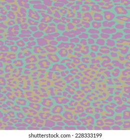 leopard skin pattern. seamless light leopard print. 10 eps