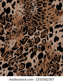 leopard skin pattern suitable for fabric textile or house decoration