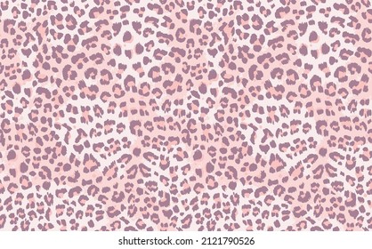 Leopard skin pattern. Textures design seamless vector for fashionable wear