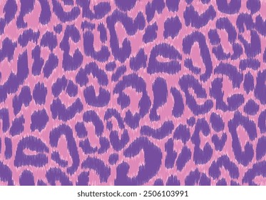 Leopard skin print illustration vector seamless pattern wallpaper, Animal print wildlife art print