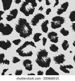 Leopard skin, Repeat pattern.