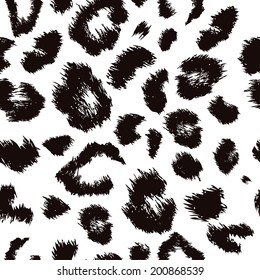 Leopard skin, Repeat pattern.