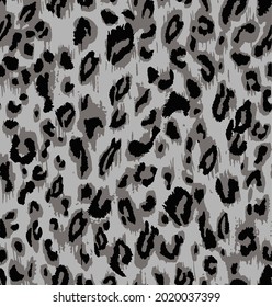 Leopard skin seamless animal leather pattern design