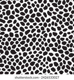 Piel de leopardo, patrón animal sin costura para el diseño textil