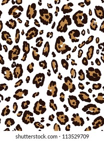 Leopard skin seamless pattern