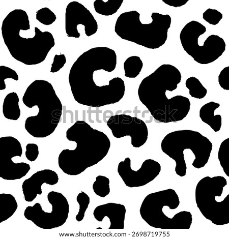 leopard skin seamless pattern. cheetah skin pattern background for fabric print, fashion, wrapping paper.