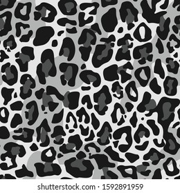 
Leopard skin seamless pattern.White.Print.camo.Modern design.