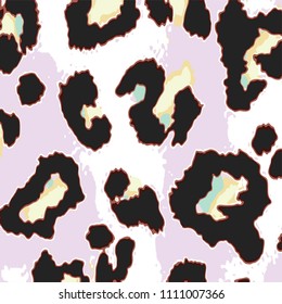 Leopard skin texture