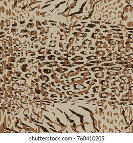 Leopard skin texture