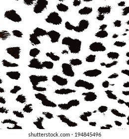 Leopard skin texture pattern