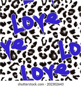 Leopard skin texture pattern. Leopard skin texture. Leopard print pattern. Vector illustration.