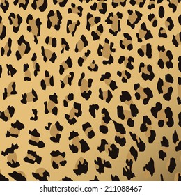 Leopard skin vector