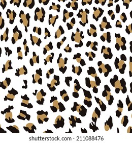 Leopard skin vector