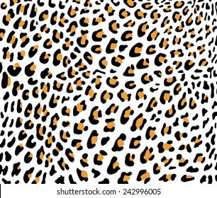 Leopard skin vector