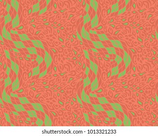 Leopard and snake pattern, print, vector, illustration, seamless, wallpaper, background, texture