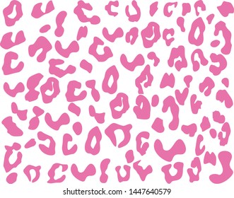 Leopard Spots on white background. suitable for all floors. VECTOR