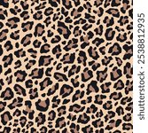 leopard spots. seamless print for clothing or print. wind pattern