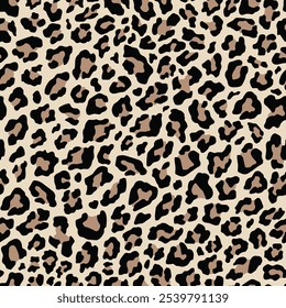 manchas de leopardo. impressão vetorial para roupas ou impressão  