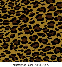 leopard surface texture vector background