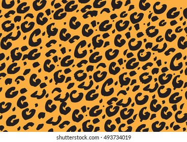 Leopard texture abstract background.