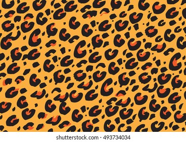 Leopard texture abstract background.