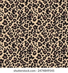 
Textura de leopardo, animal print, fondo sin fisuras