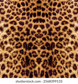 Leopard Texture, Exotic Animal Skin Pattern, Wildlife Design Background