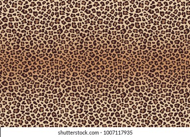 Leopard texture, imitation of leopard skin. Vector