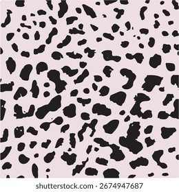 Leopard texture repeating seamless pattern snow leopard jaguar black and white leopard. print