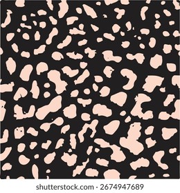 Leopard texture repeating seamless pattern snow leopard jaguar black and white leopard. print