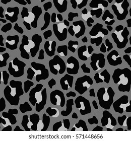 Leopard texture. Seamless vector. Abstract pattern