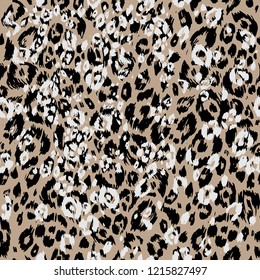 Leopard textured skin